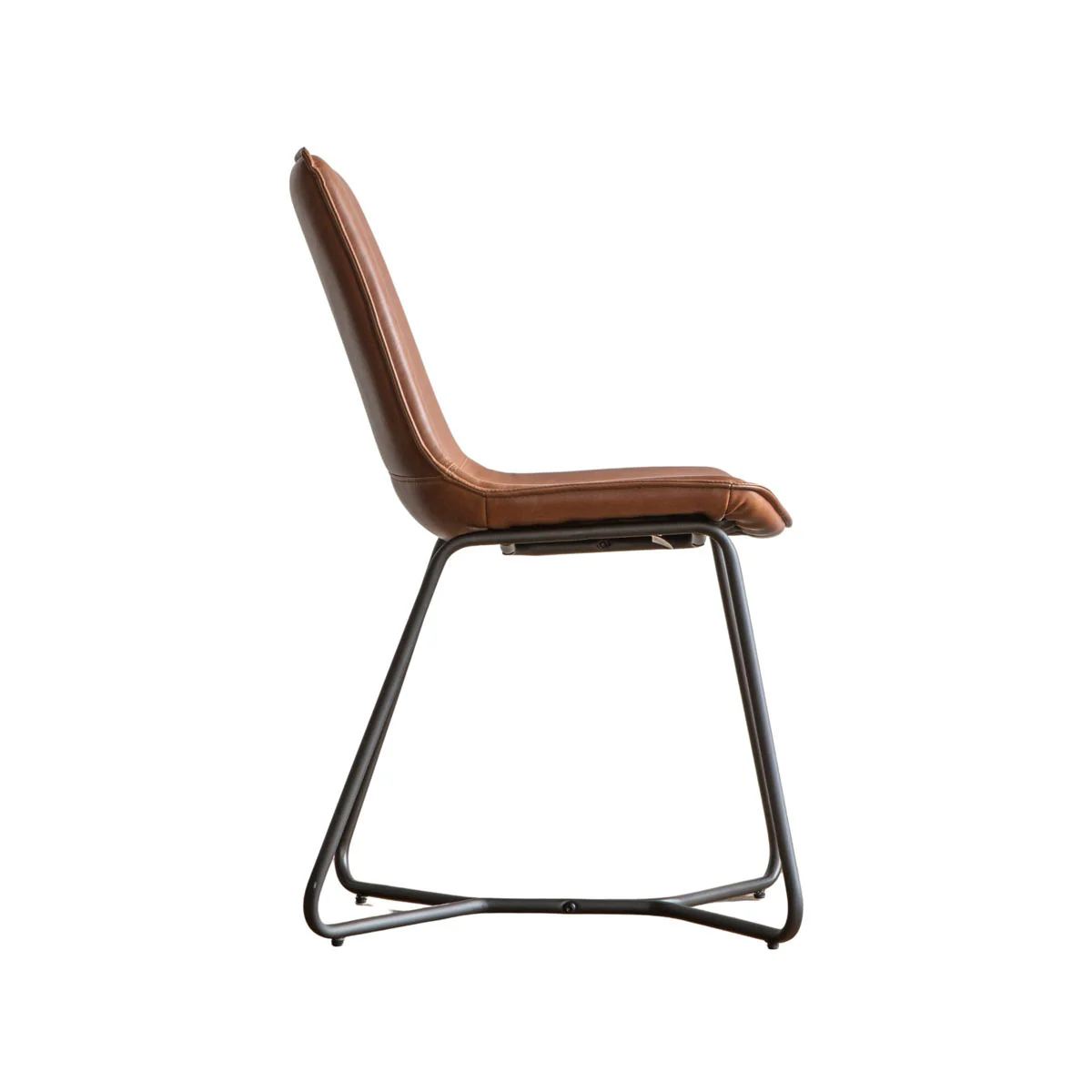 Gallery Direct Hawking Chair Brown (2pk) 490x550x860mm - Image 5