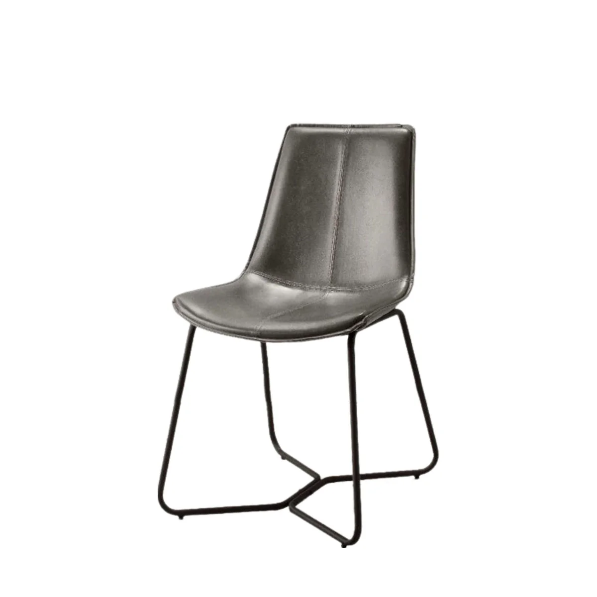 Gallery Direct Hawking Chair Charcoal (2pk) 490x550x860mm - Image 2