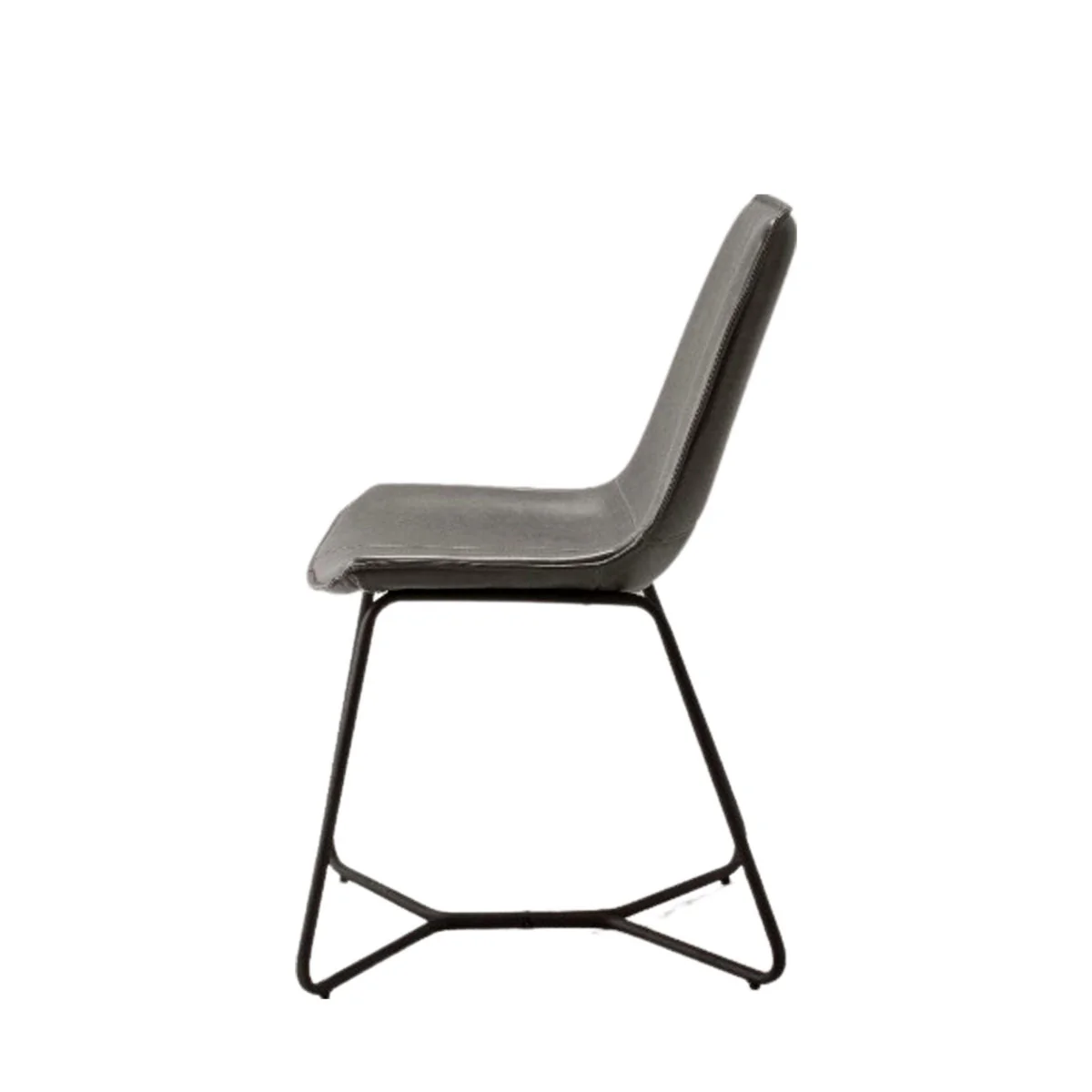 Gallery Direct Hawking Chair Charcoal (2pk) 490x550x860mm - Image 3