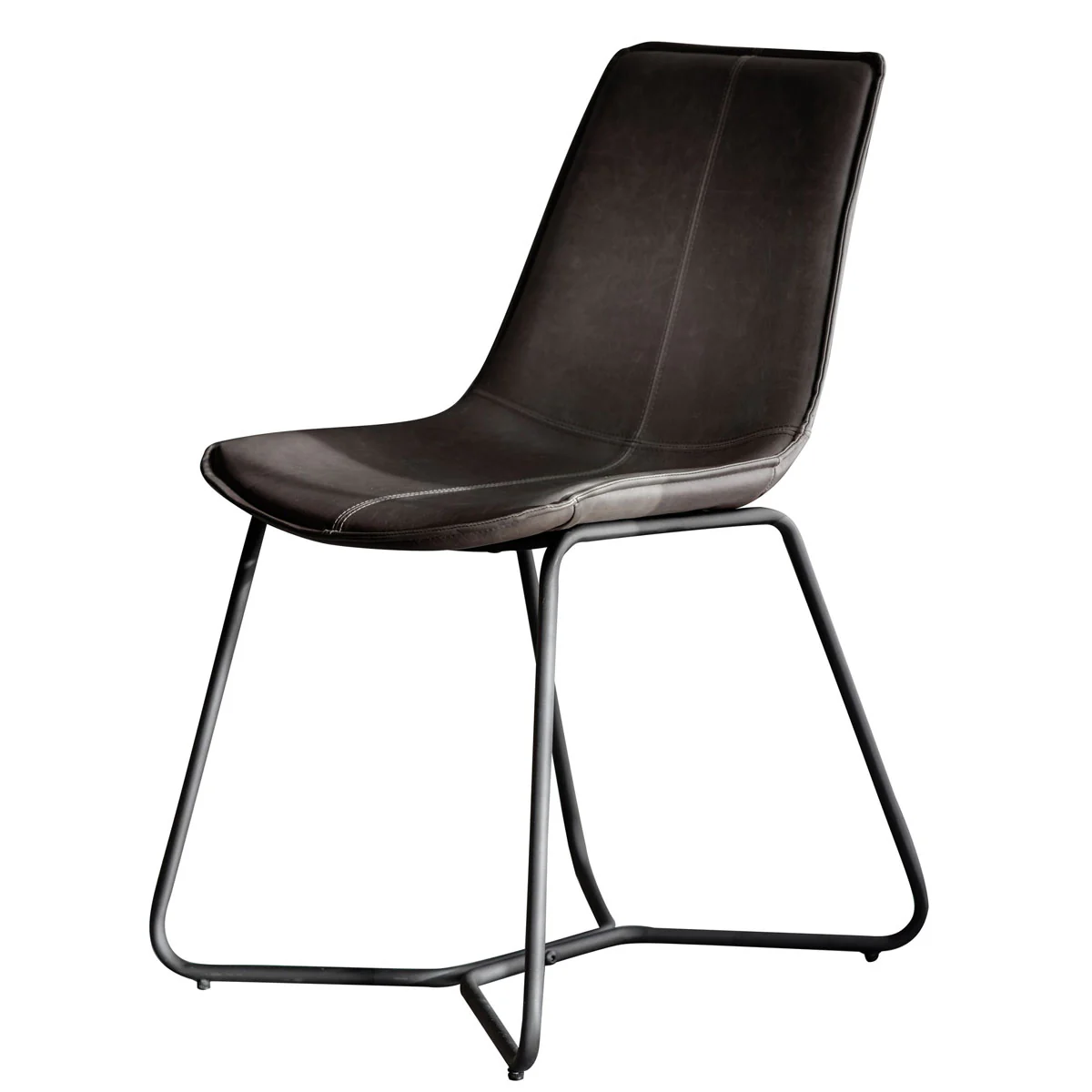 Gallery Direct Hawking Chair Charcoal (2pk) 490x550x860mm - Image 4