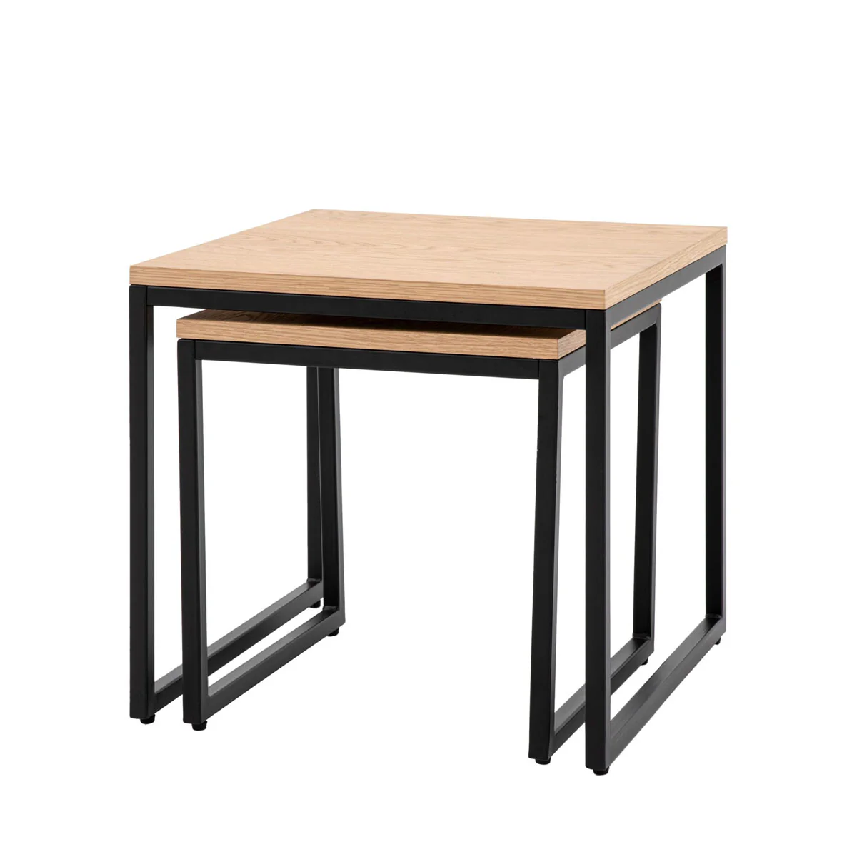 Gallery Direct Henley Side Table Nest 500x500x450mm - Image 3