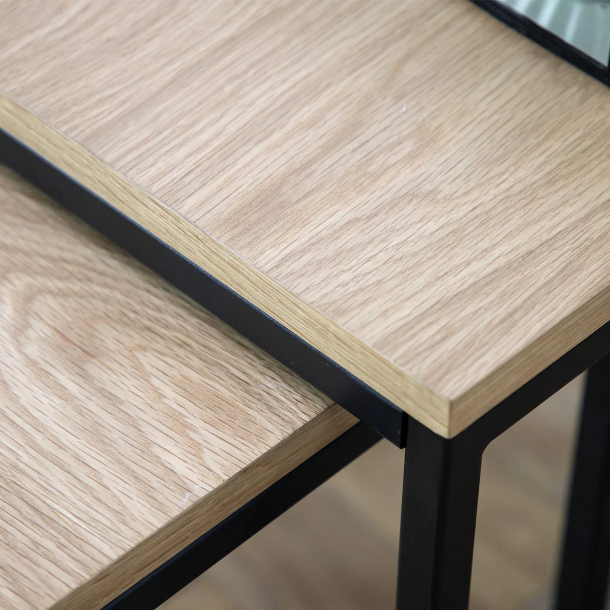 Gallery Direct Henley Side Table Nest 500x500x450mm - Image 5