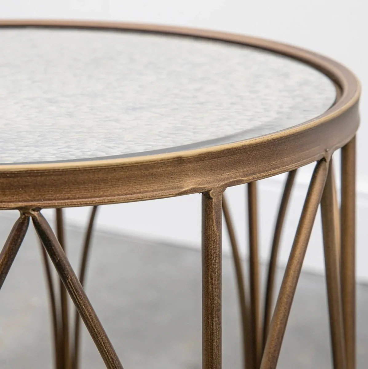 Gallery Direct Highgate SideTable 400x400x600mm - Image 6