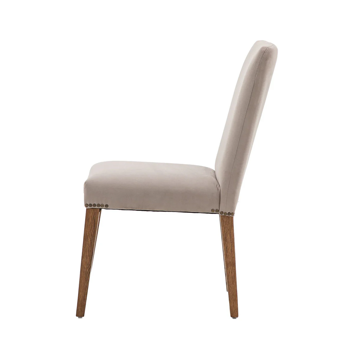 Gallery Direct Highgrove Chair Dove Velvet (2pk) - Image 3
