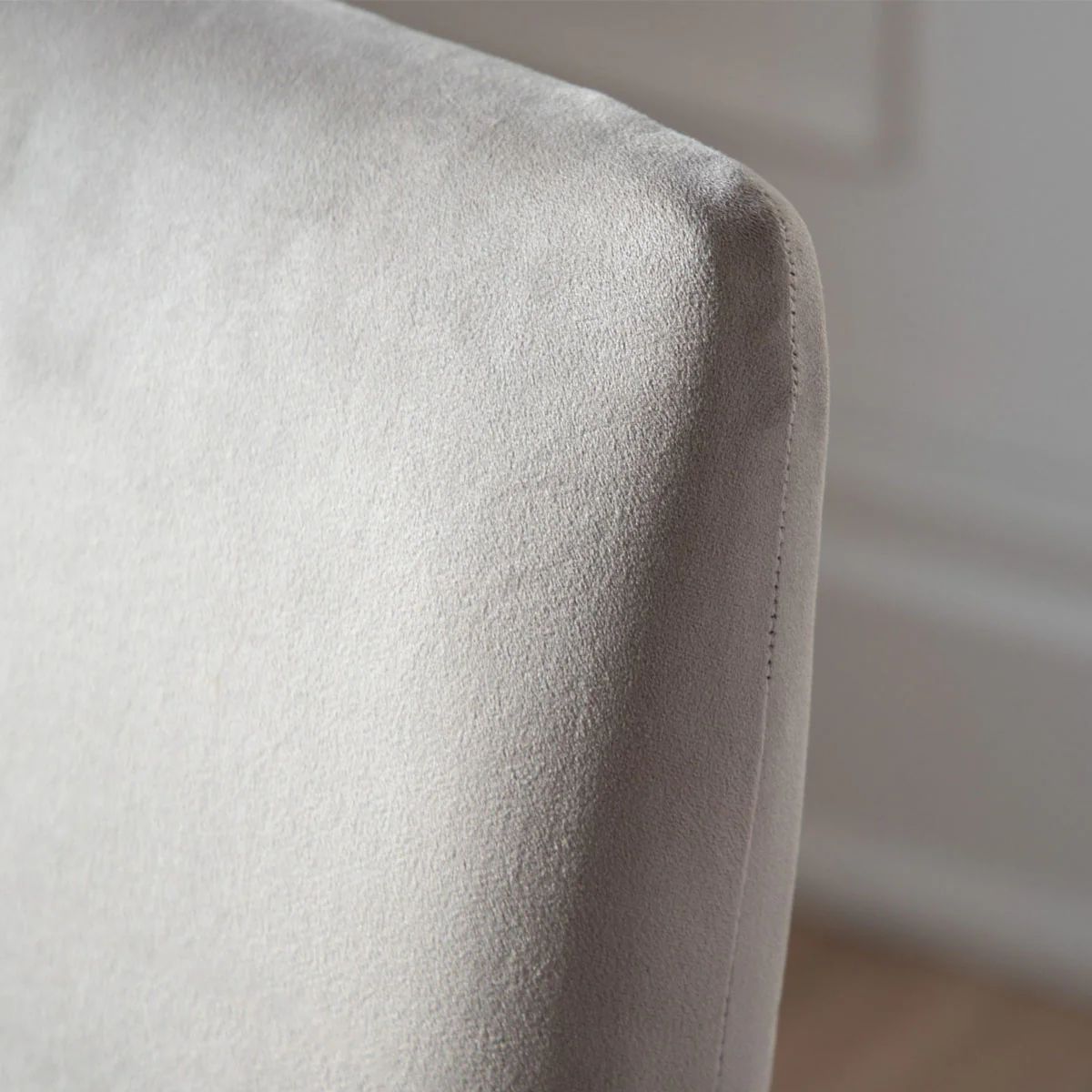 Gallery Direct Highgrove Chair Dove Velvet (2pk) - Image 5