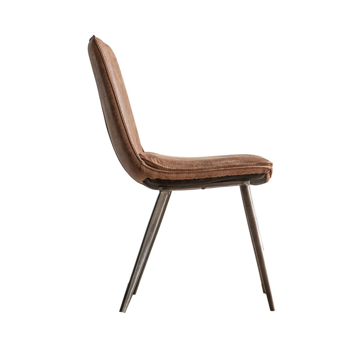 Gallery Direct Hinks Chair Brown (2pk) - Image 5