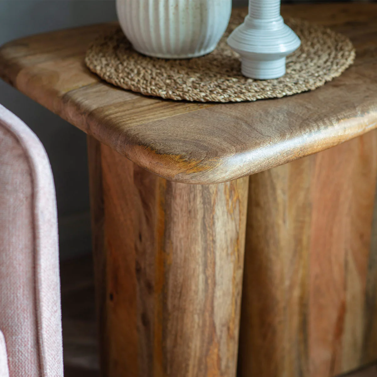 Gallery Direct Hoffman Side Table 660x530x530mm - Image 4