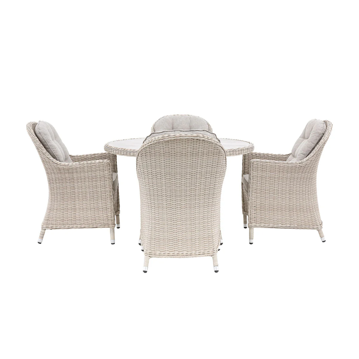 Gallery Direct Holton 4 Seater Round Dining Set - Image 2