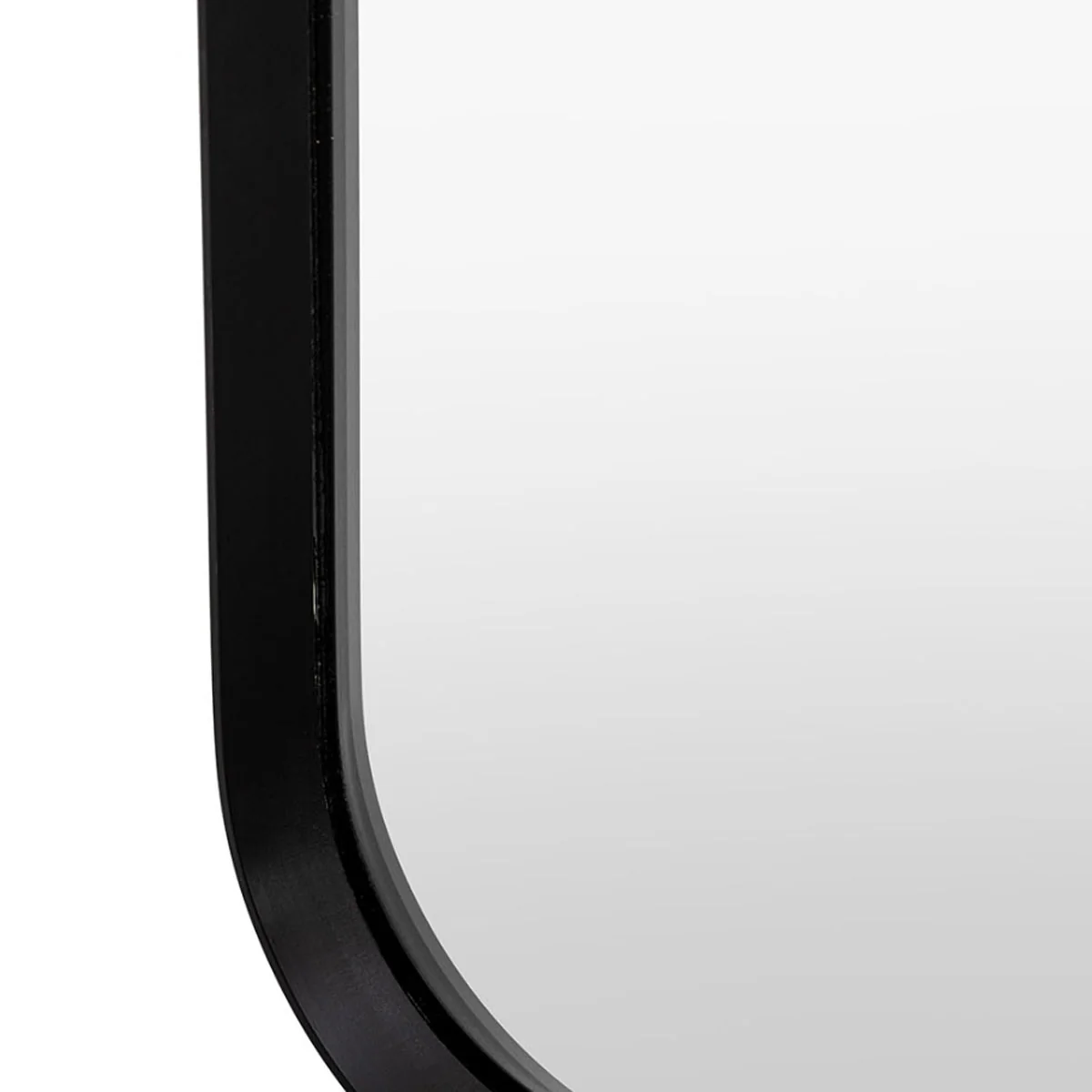 Gallery Direct Holworth Arch Mirror Black 450x35x1500mm - Image 3