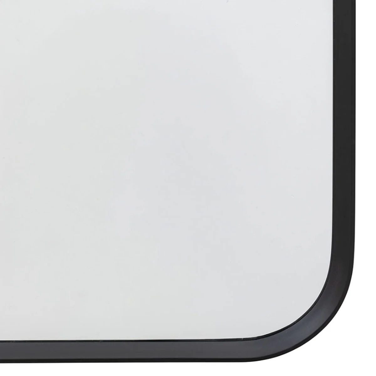 Gallery Direct Holworth Arch Mirror Black 600x35x900mm - Image 4