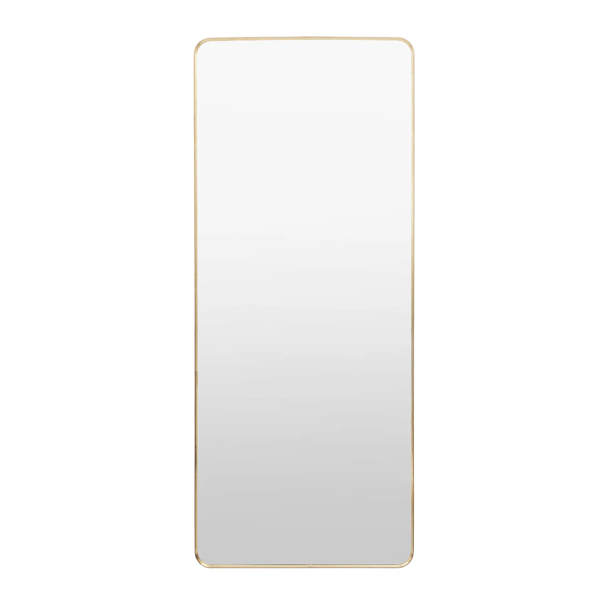 Gallery Direct Holworth Leaner Mirror Gold 700x35x1700