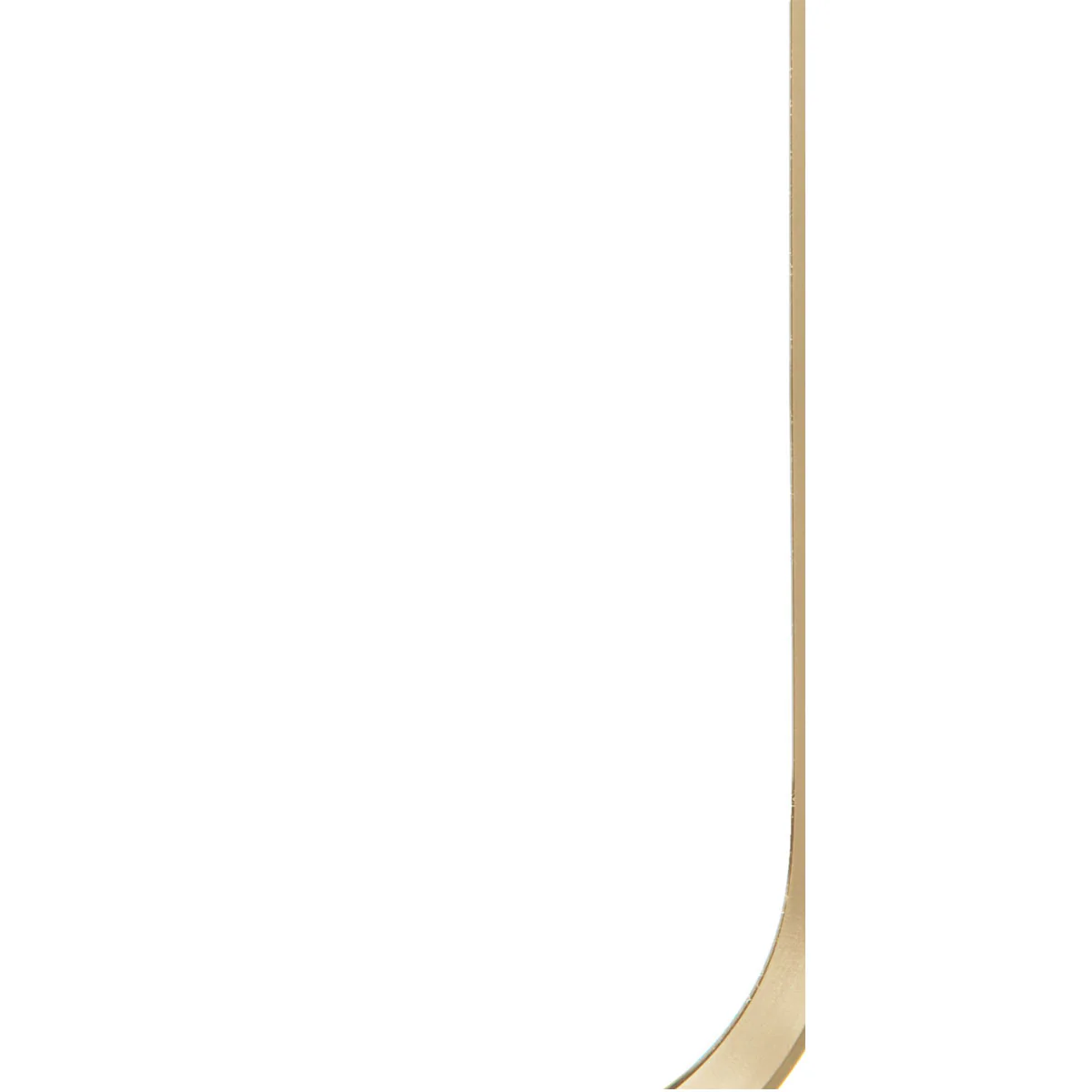 Gallery Direct Holworth Leaner Mirror Gold 700x35x1700 - Image 3