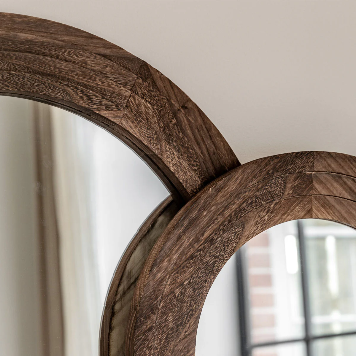 Gallery Direct Hoxton Mirror Dark 800x35x1800mm - Image 3