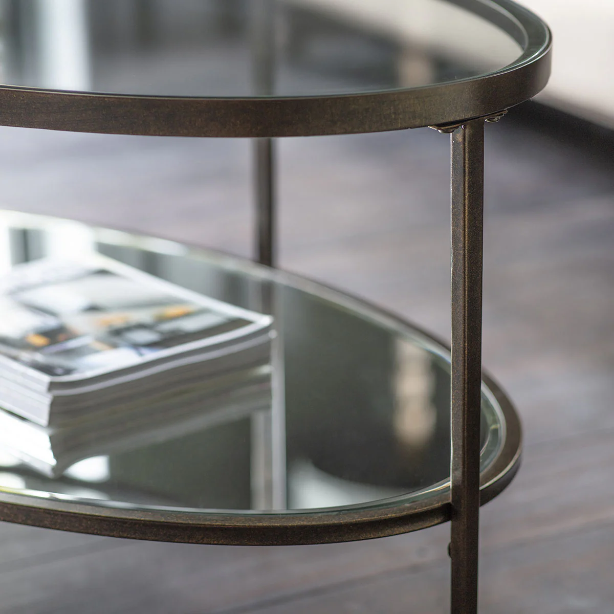 Gallery Direct Hudson Coffee Table 1120x610x510mm - Image 2
