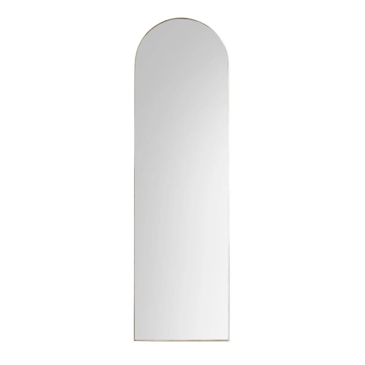 Gallery Direct Hurston Arch Mirror Champagne 500x30x1700mm