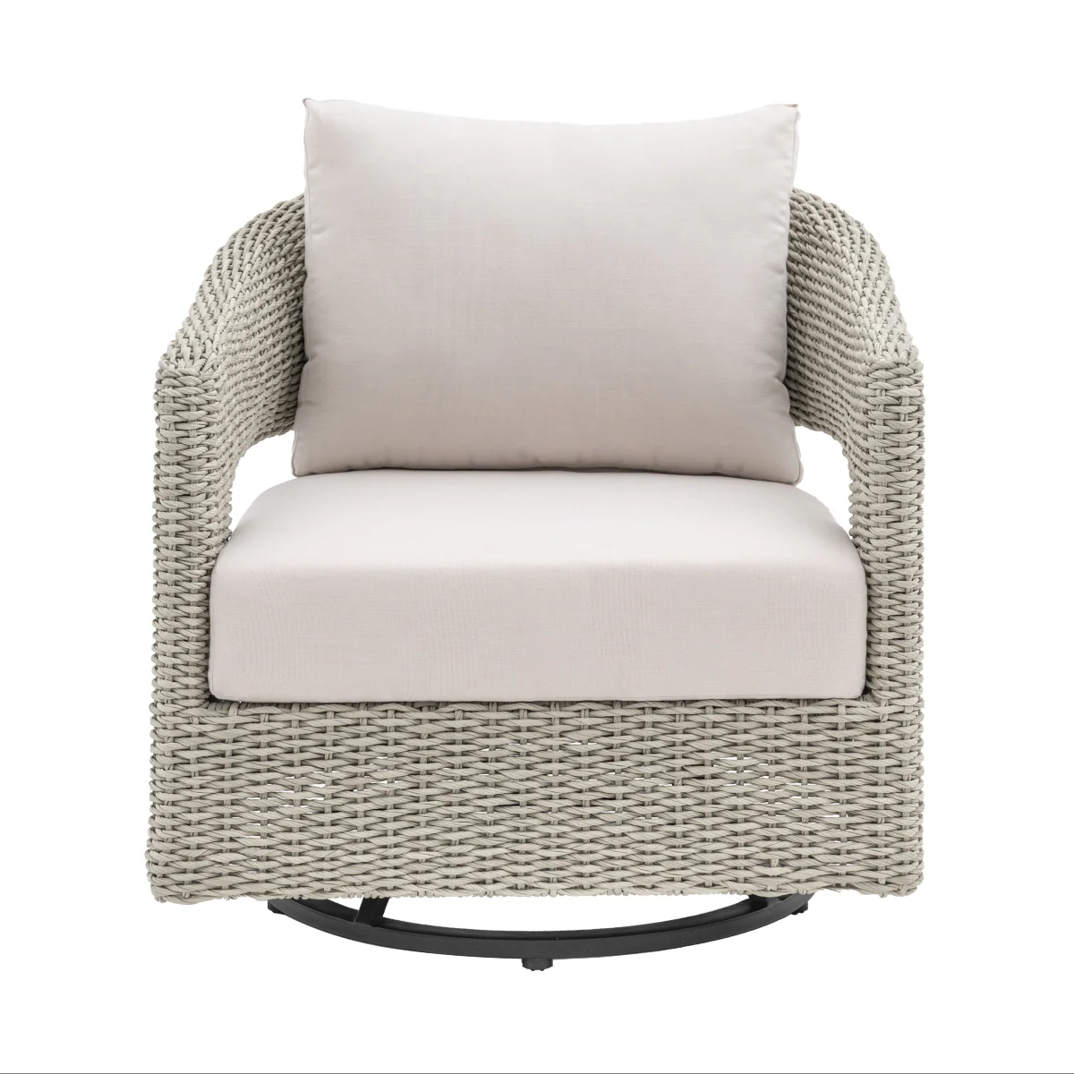 Gallery Direct Hvar Swivel Chair 800x850x800mm