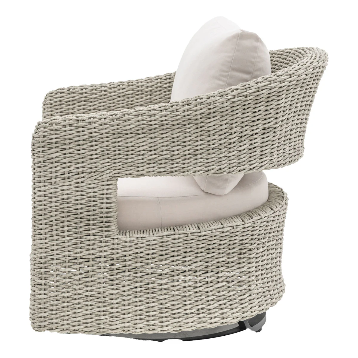 Gallery Direct Hvar Swivel Chair 800x850x800mm - Image 3