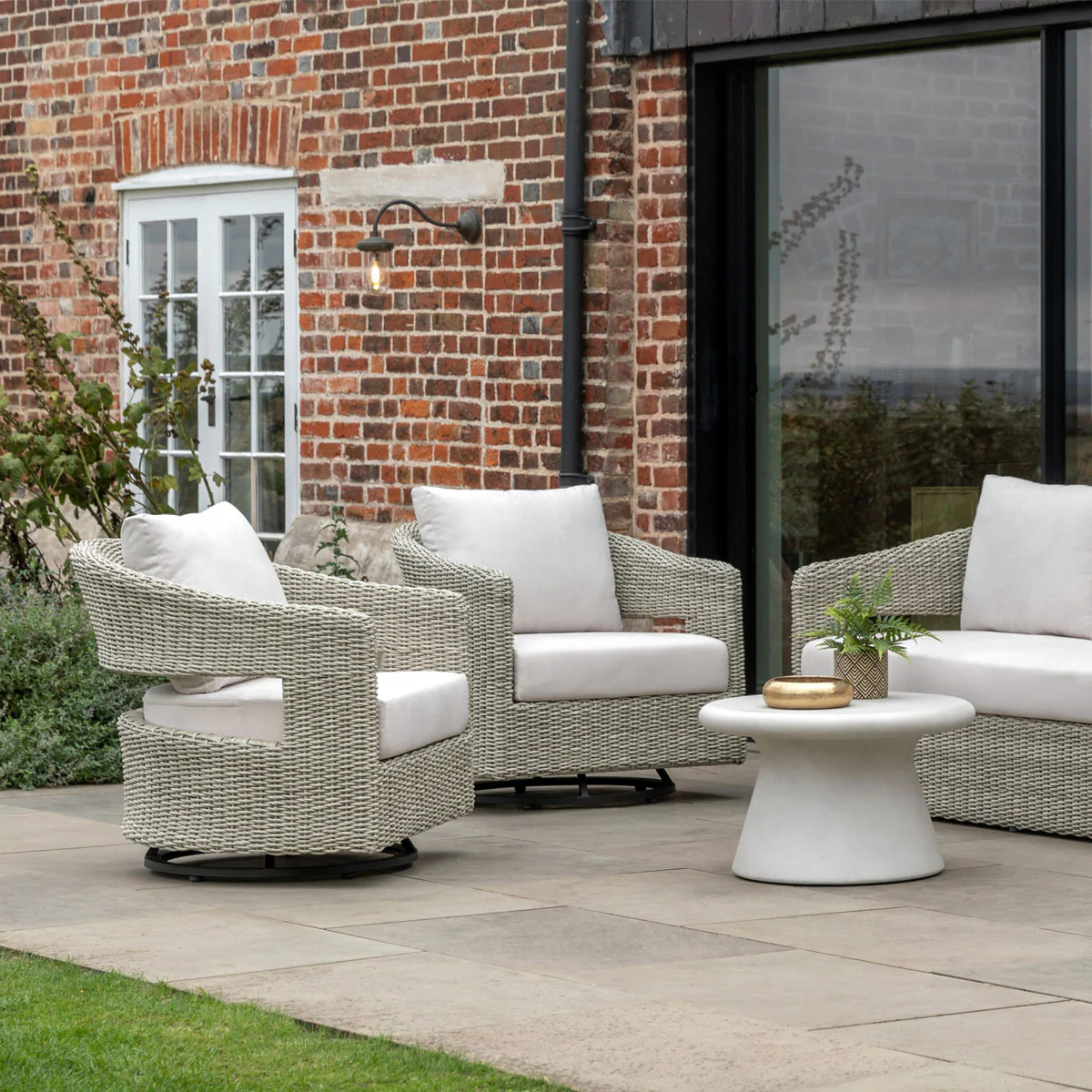 Gallery Direct Hvar Swivel Chair 800x850x800mm - Image 9