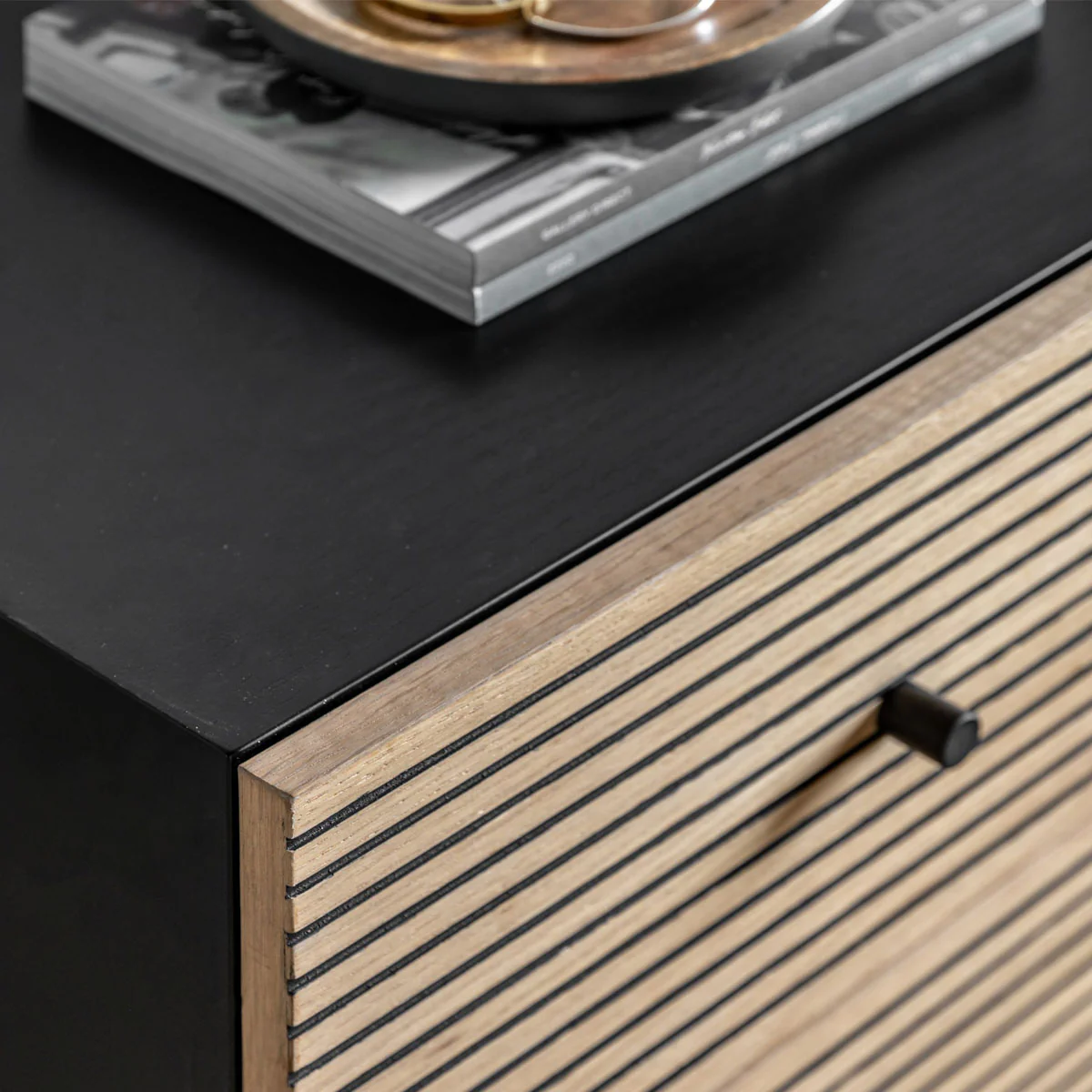 Gallery Direct Hyland 3 Drawer Chest 400x900x750mm - Image 5