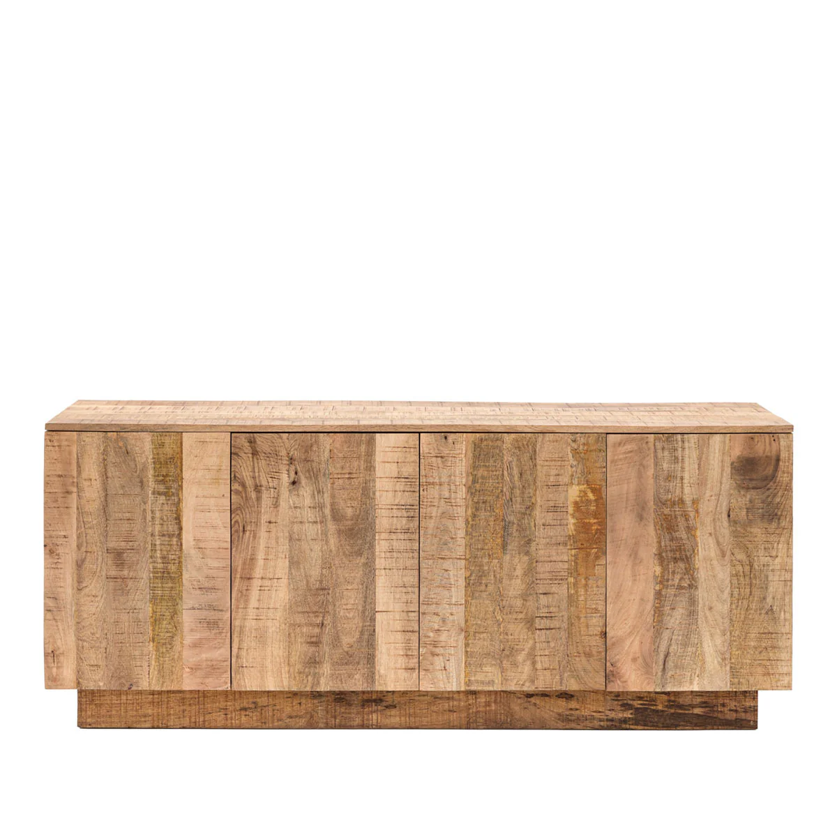 Gallery Direct Iowa 4 Door Sideboard Natural 1700x450x700mm - Image 4