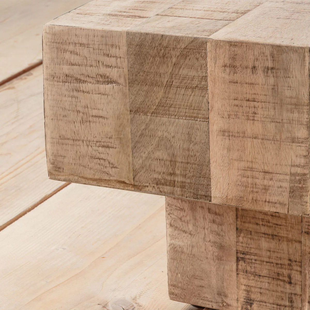 Gallery Direct Iowa Coffee Table Natural 1500x600x300mm - Image 4