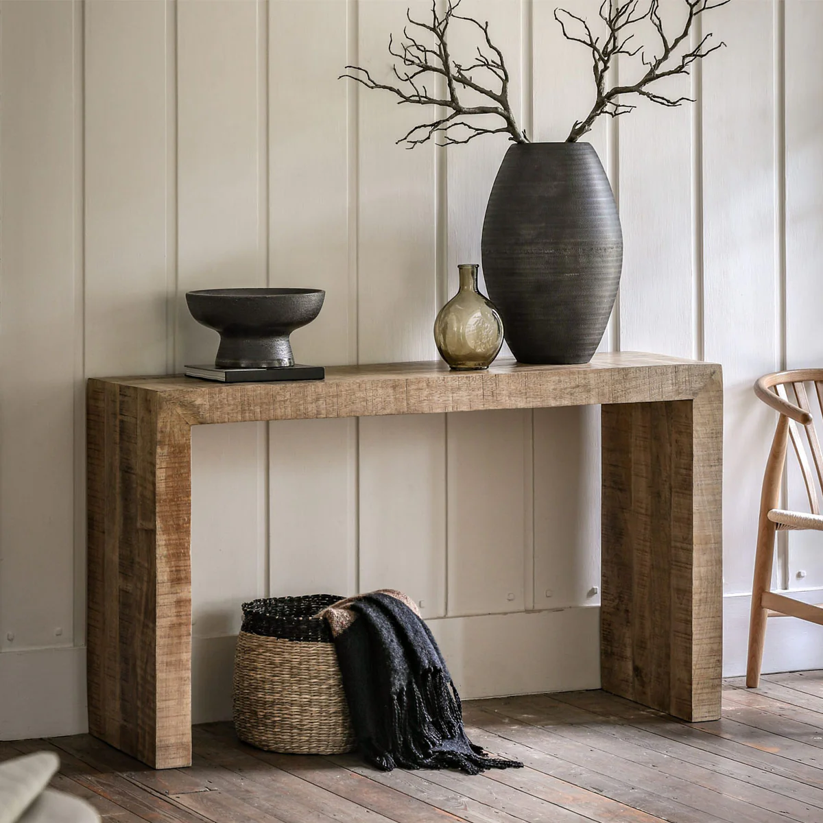Gallery Direct Iowa Console Natural 1400x360x800mm - Image 6
