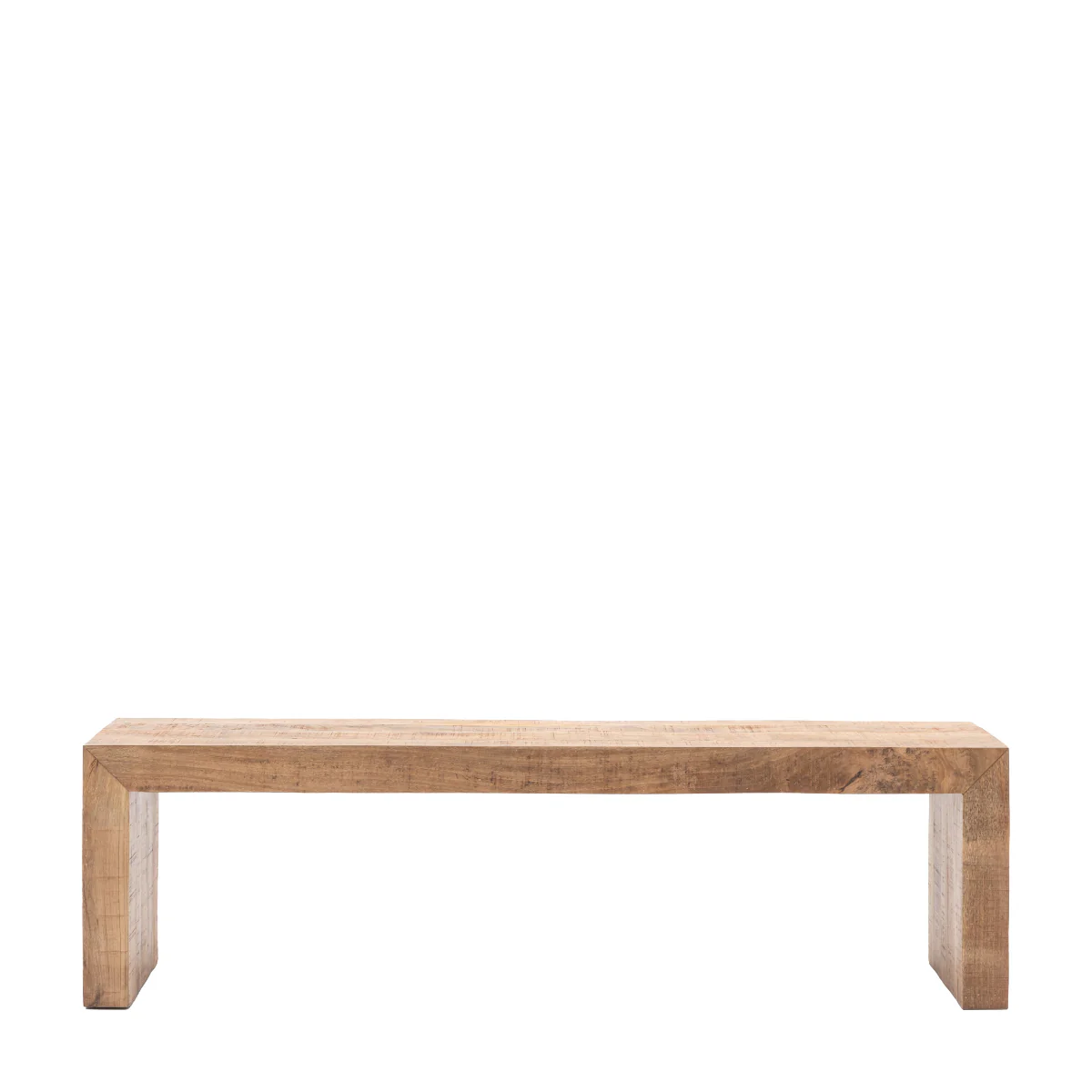 Gallery Direct Iowa Dining Bench Natural 1600x360x450mm