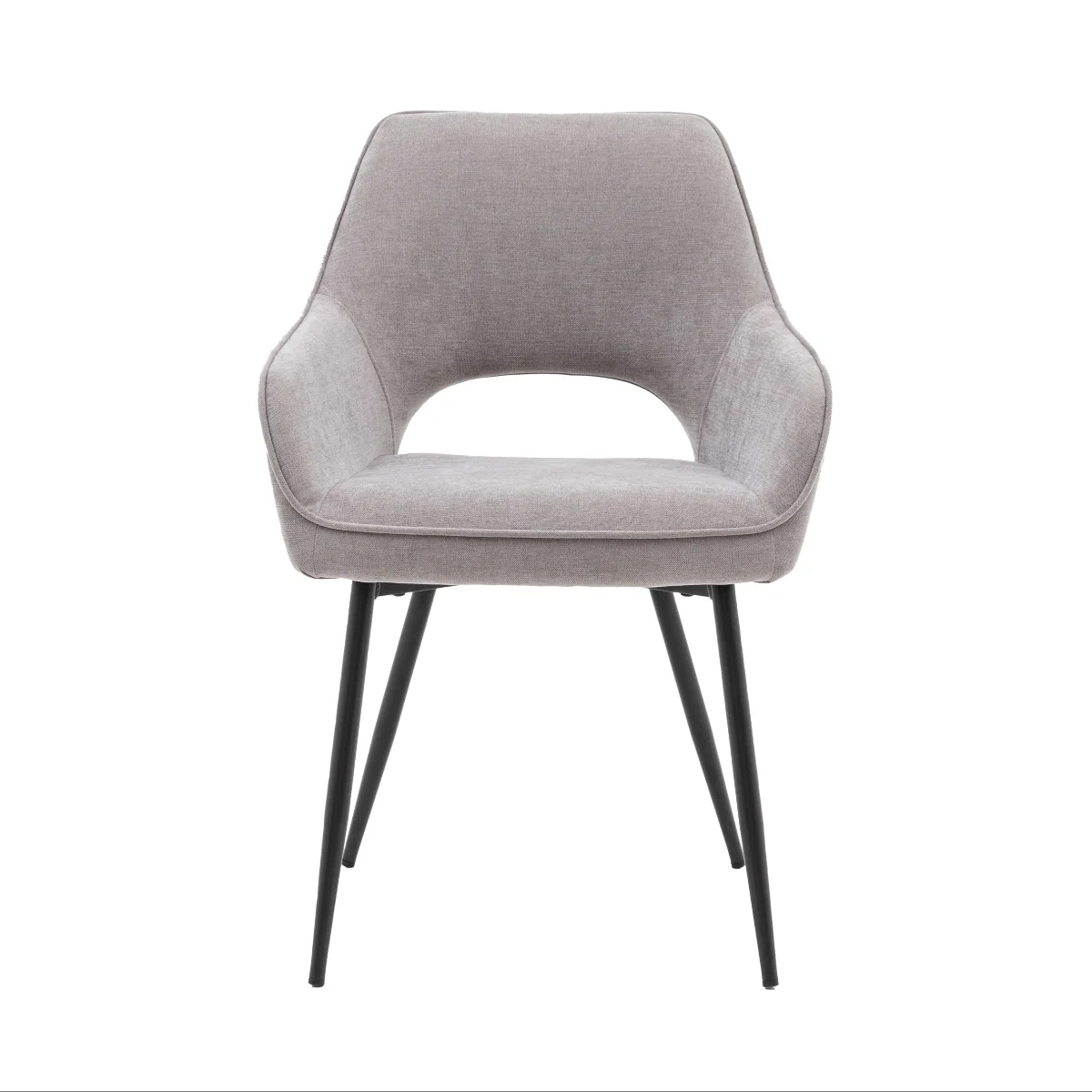 Gallery Direct Ivorra Dining Chair Grey (2pk)