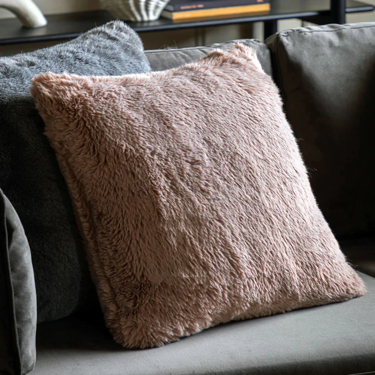 Gallery Direct Juniper Faux Fur Cushion - Image 4