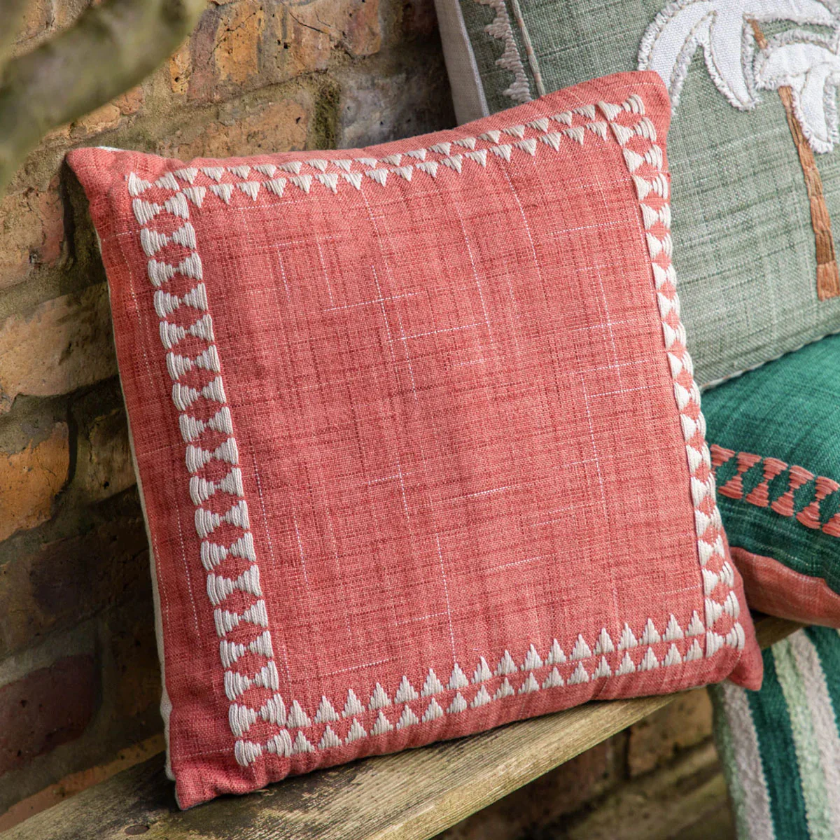 Gallery Direct Kai Embroider Border Cushion - Image 5