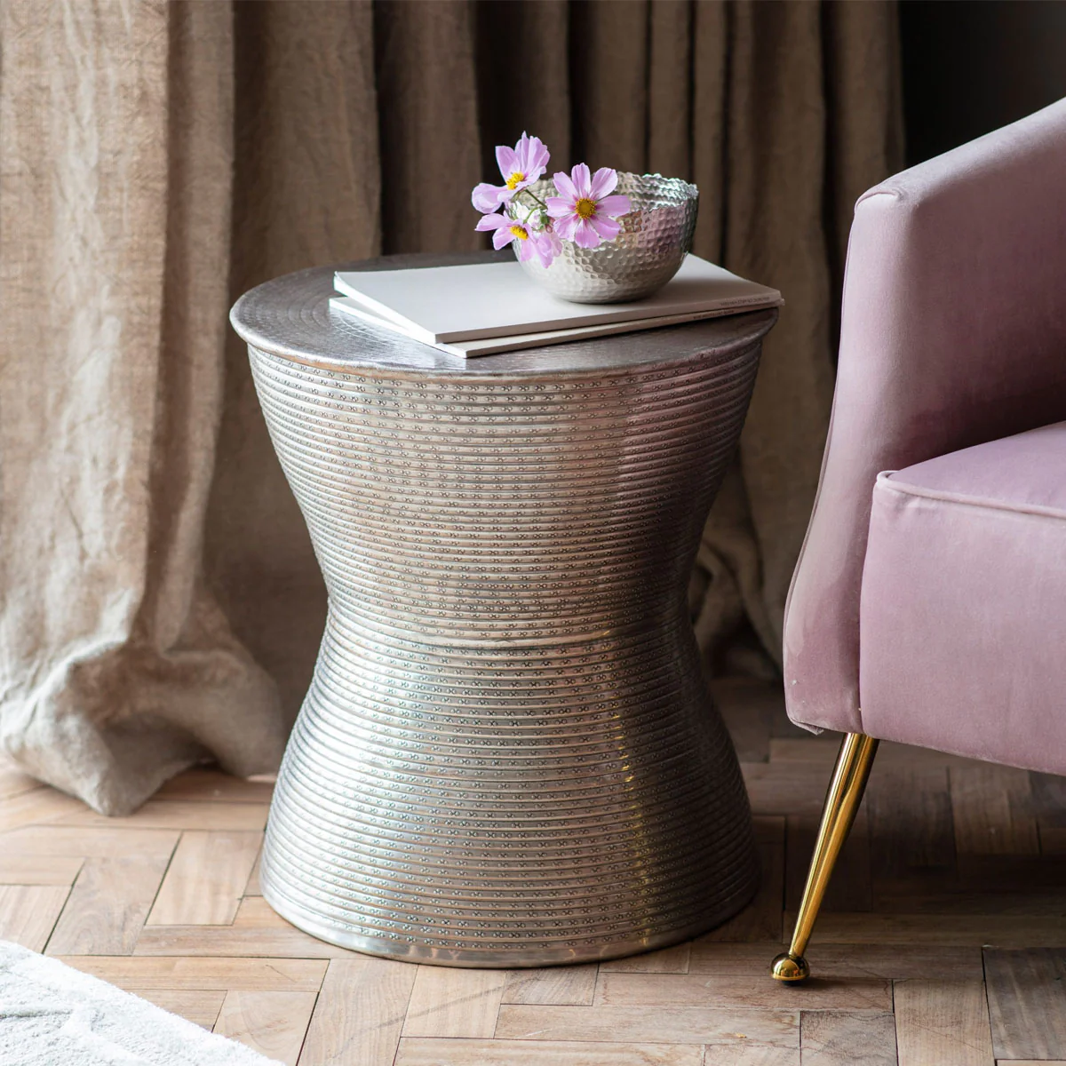 Gallery Direct Karad Side Table 430x430x480mm - Image 3