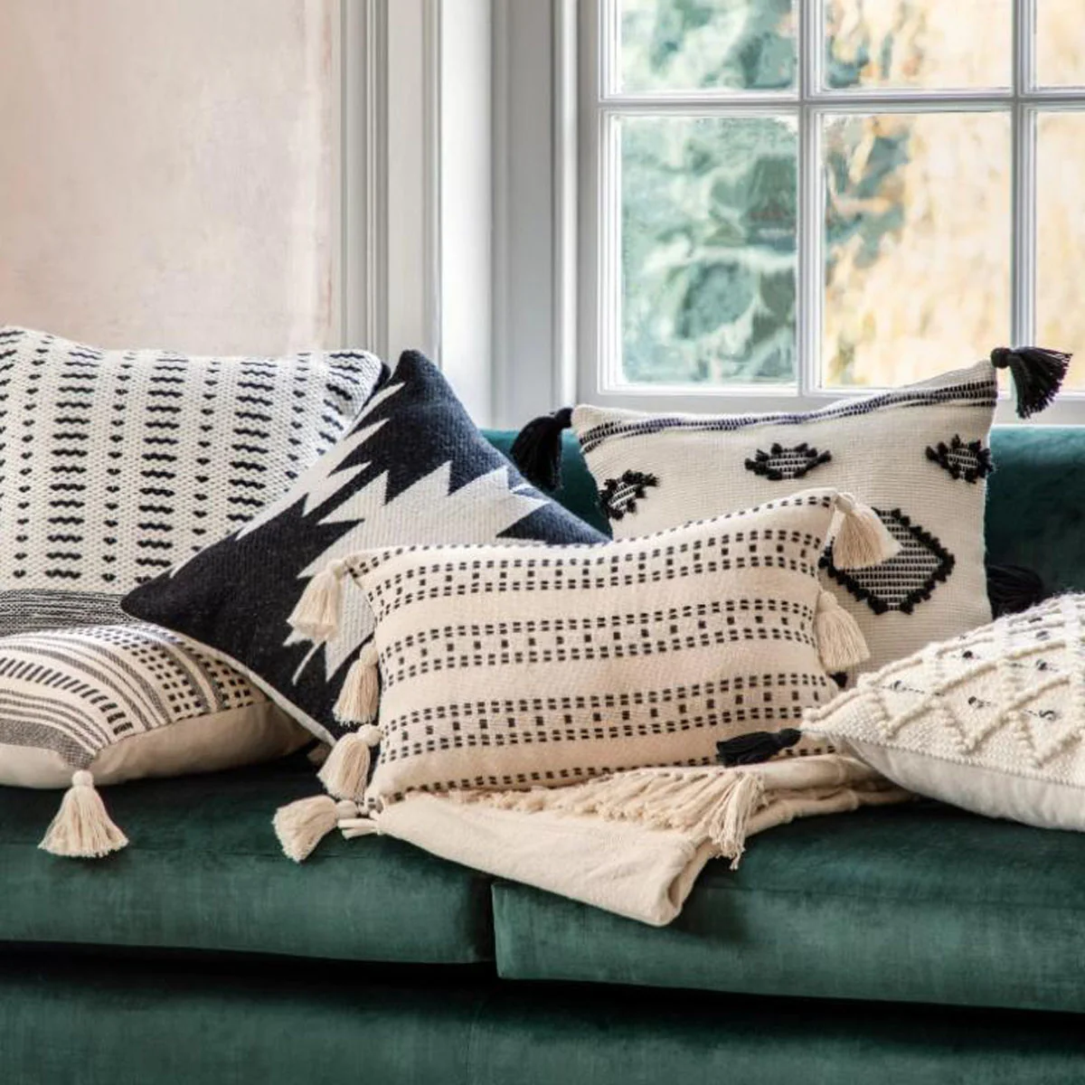 Gallery Direct Kareri Natural Cushion - Image 4