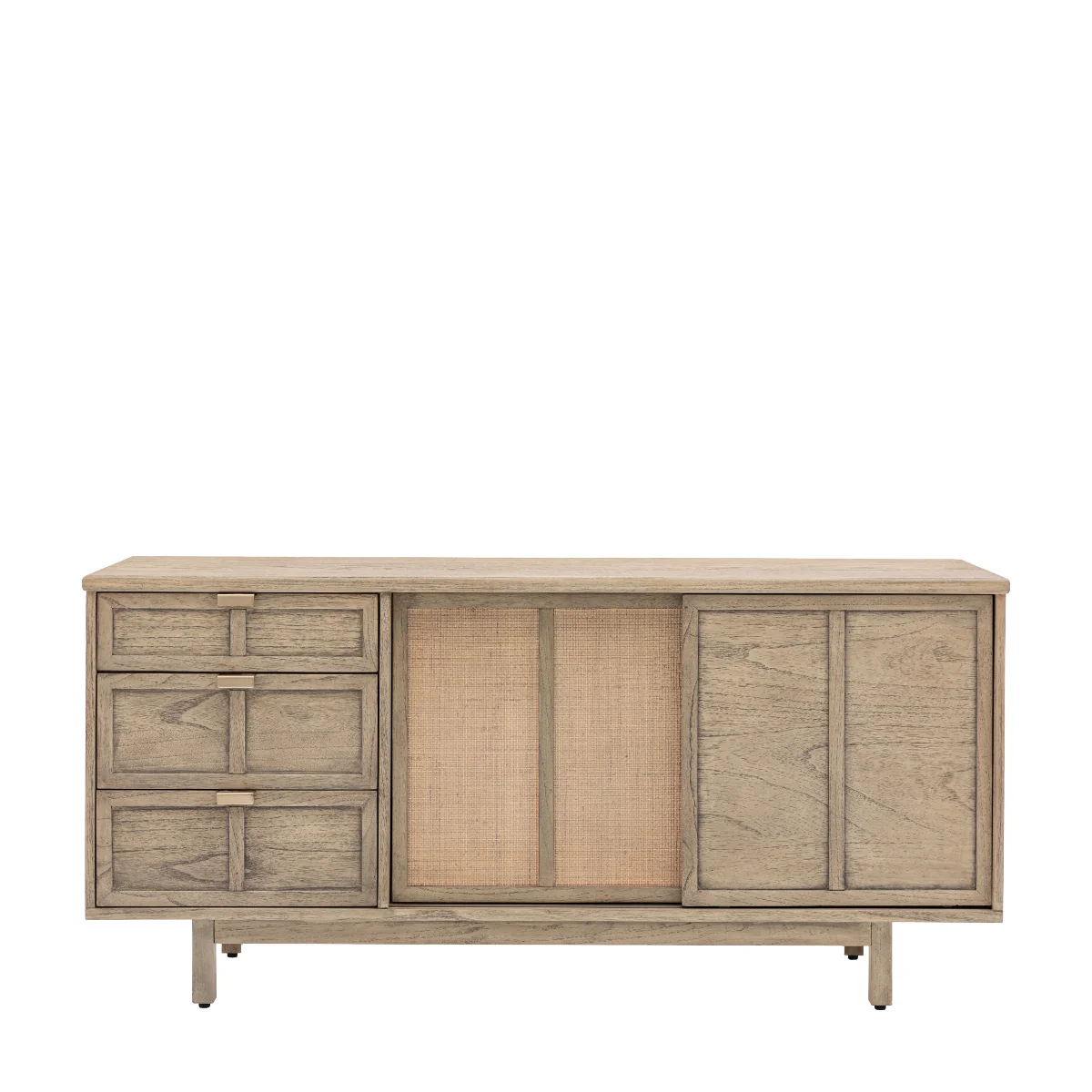 Gallery Direct Kyoto 3 Drawer 2 Door Sideboard 1500x450x700mm