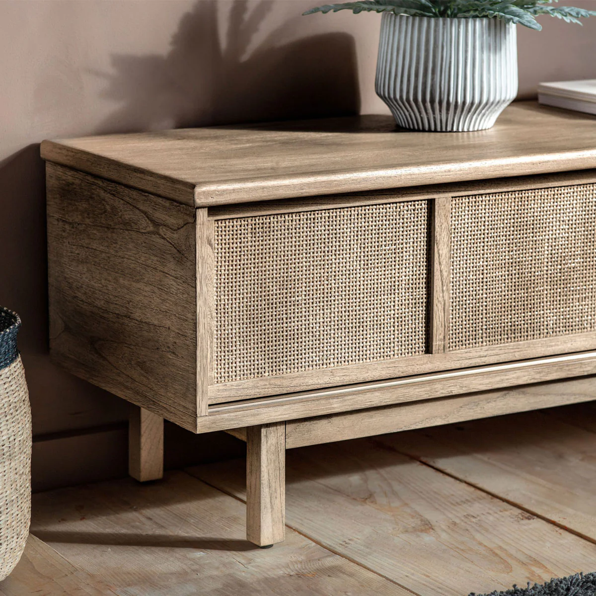 Gallery Direct Kyoto Media Unit 1400x400x450mm - Image 4