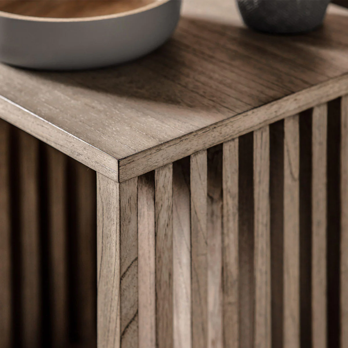Gallery Direct Kyoto Side Table 450x453x550mm - Image 4