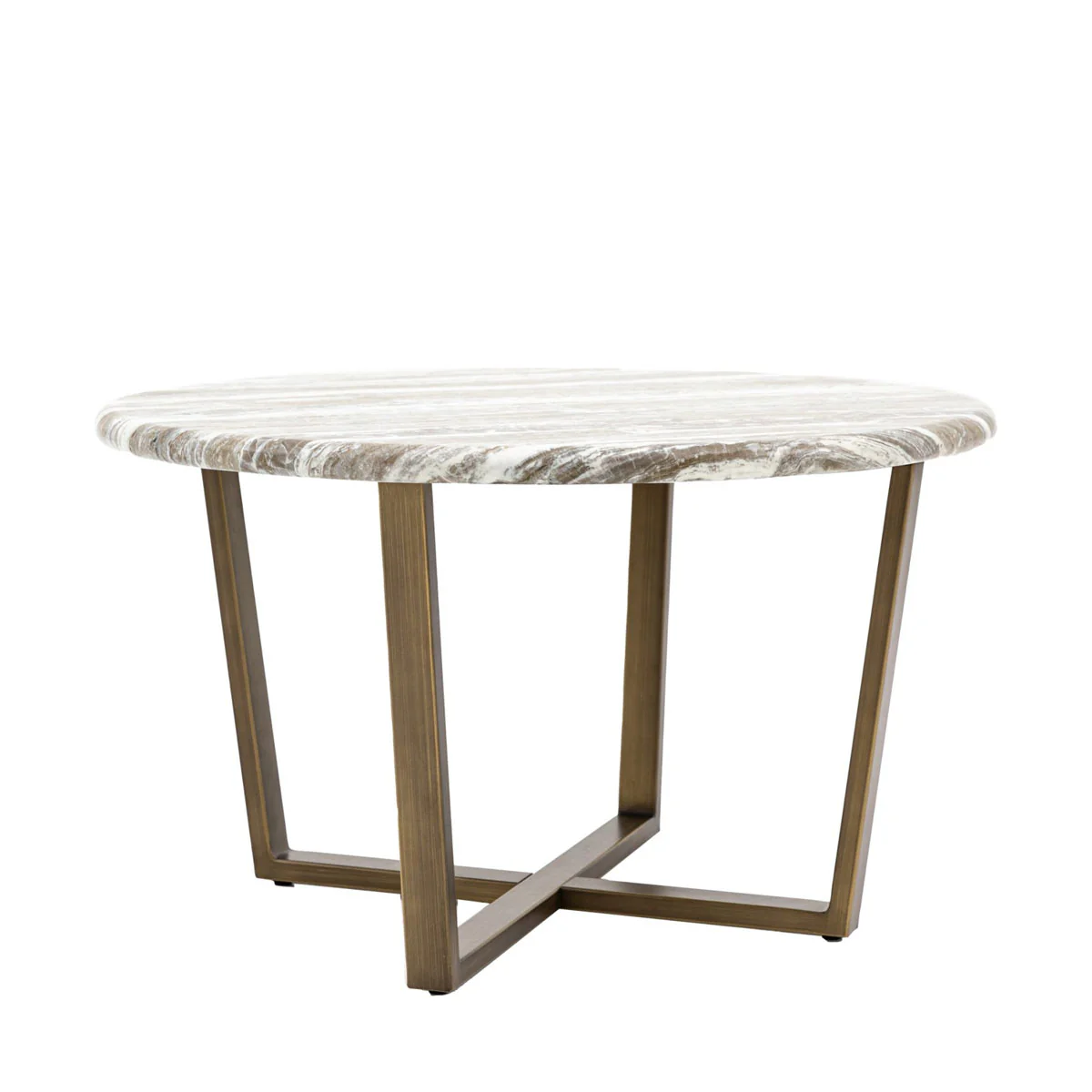 Gallery Direct Lusso Round Coffee Table 800x800x450mm - Image 2