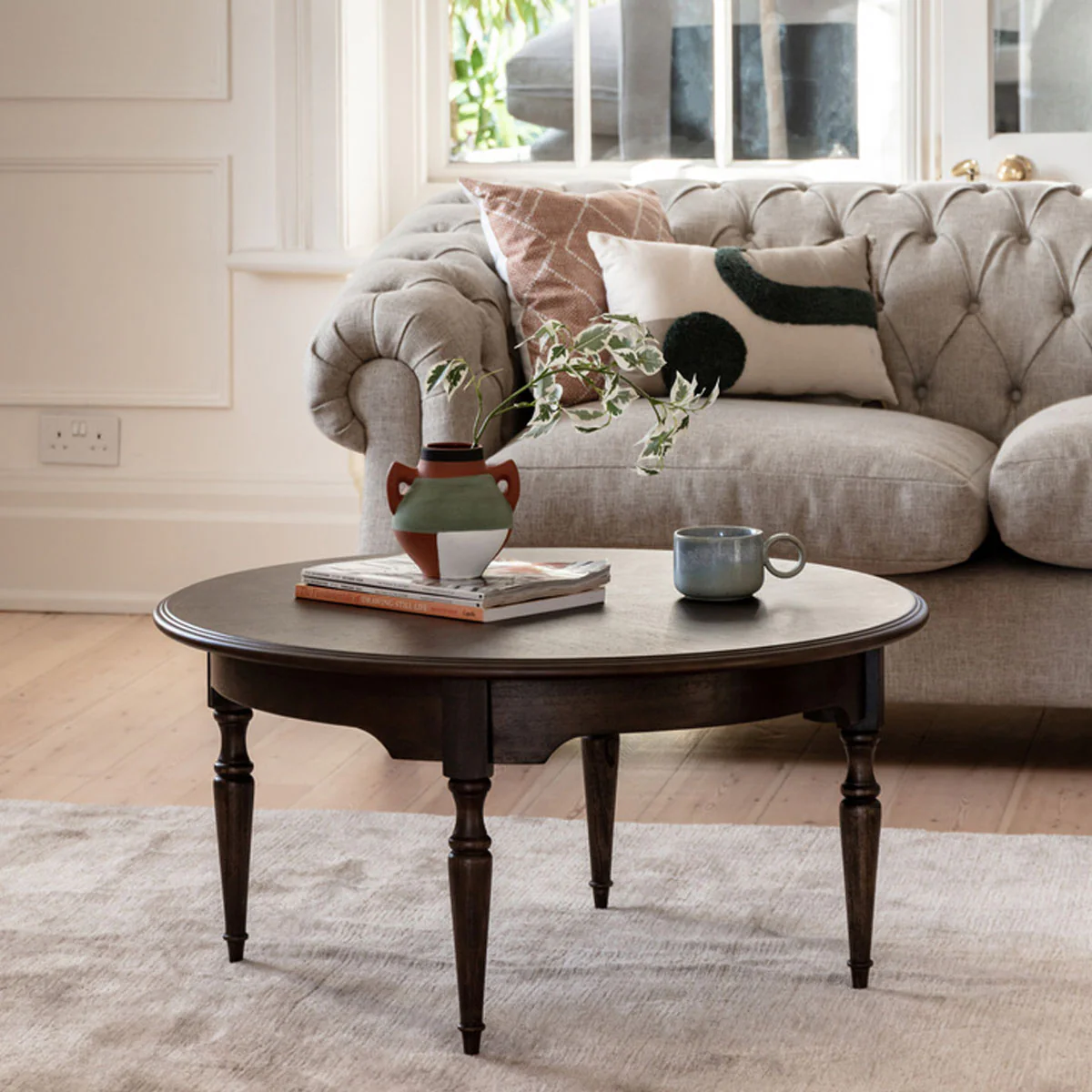 Gallery Direct Madison Coffee Table 900x900x450mm - Image 3