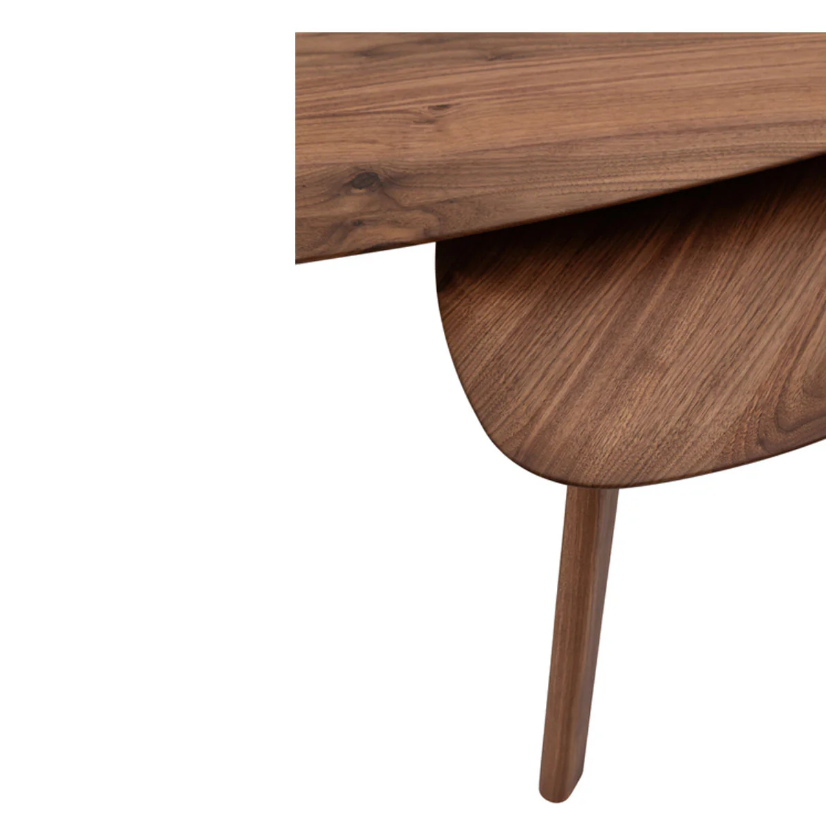 Gallery Direct Madrid Coffee Table Nest Walnut 1100x600x450mm - Image 5