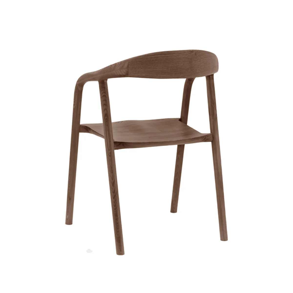 Gallery Direct Madrid Dining Chair Walnut 552x565x775mm (2pk) - Image 4
