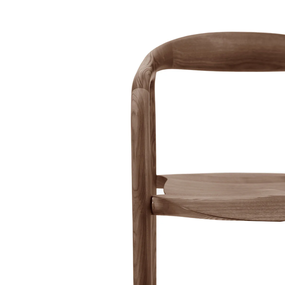 Gallery Direct Madrid Dining Chair Walnut 552x565x775mm (2pk) - Image 5