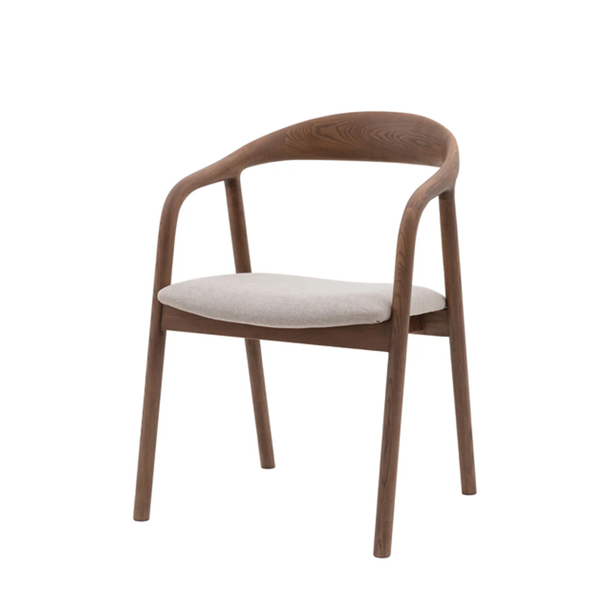 Gallery Direct Madrid Dining Chair Walnut UPH 552x565x775mm (2pk) - Image 2