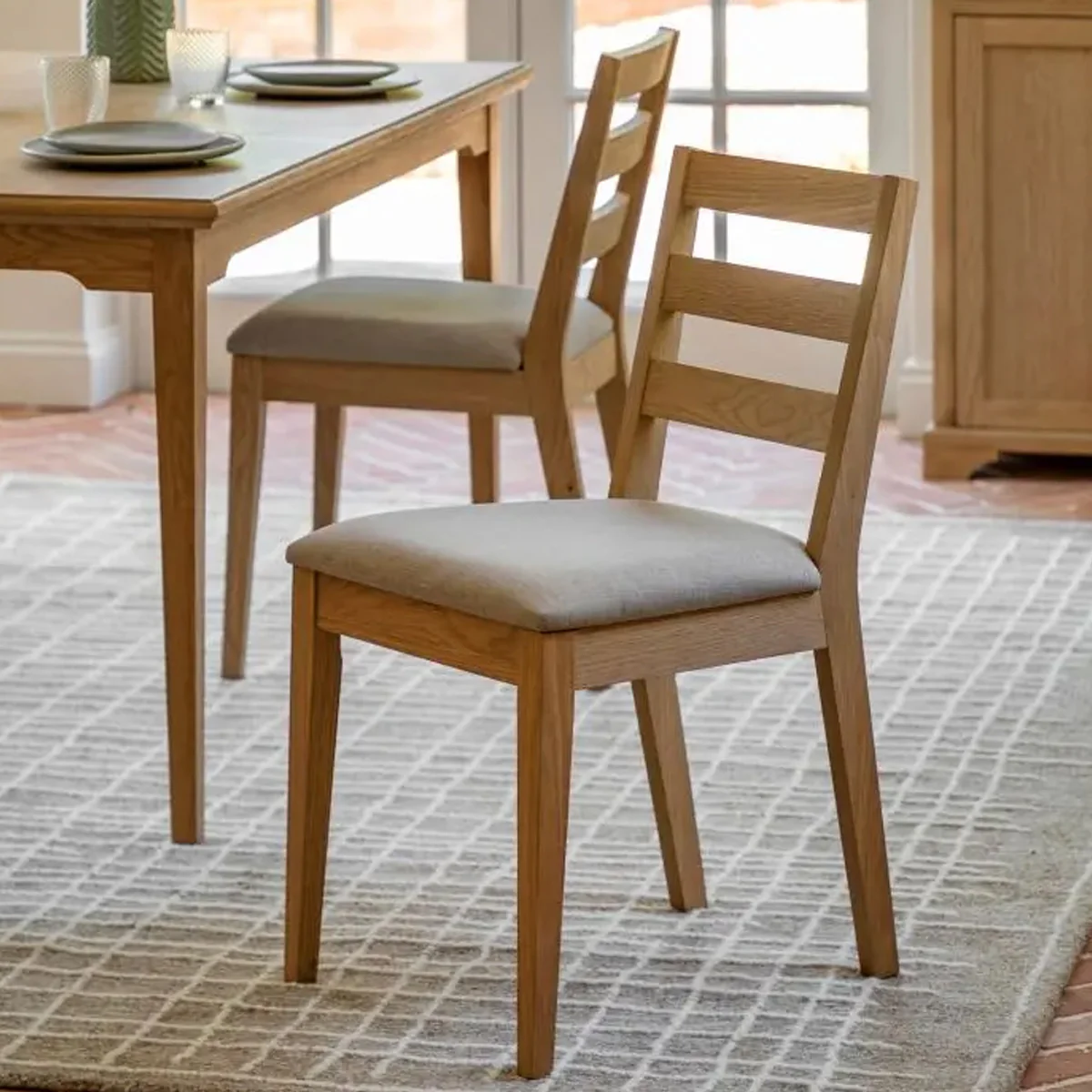 Gallery Direct Malvern Dining Chair 2pk - Image 3