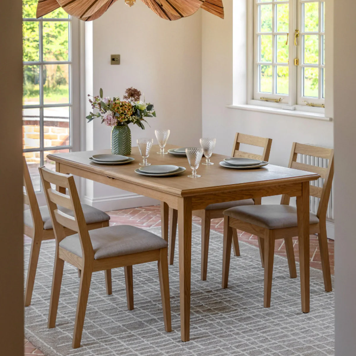 Gallery Direct Malvern Extending Dining Table - Image 9