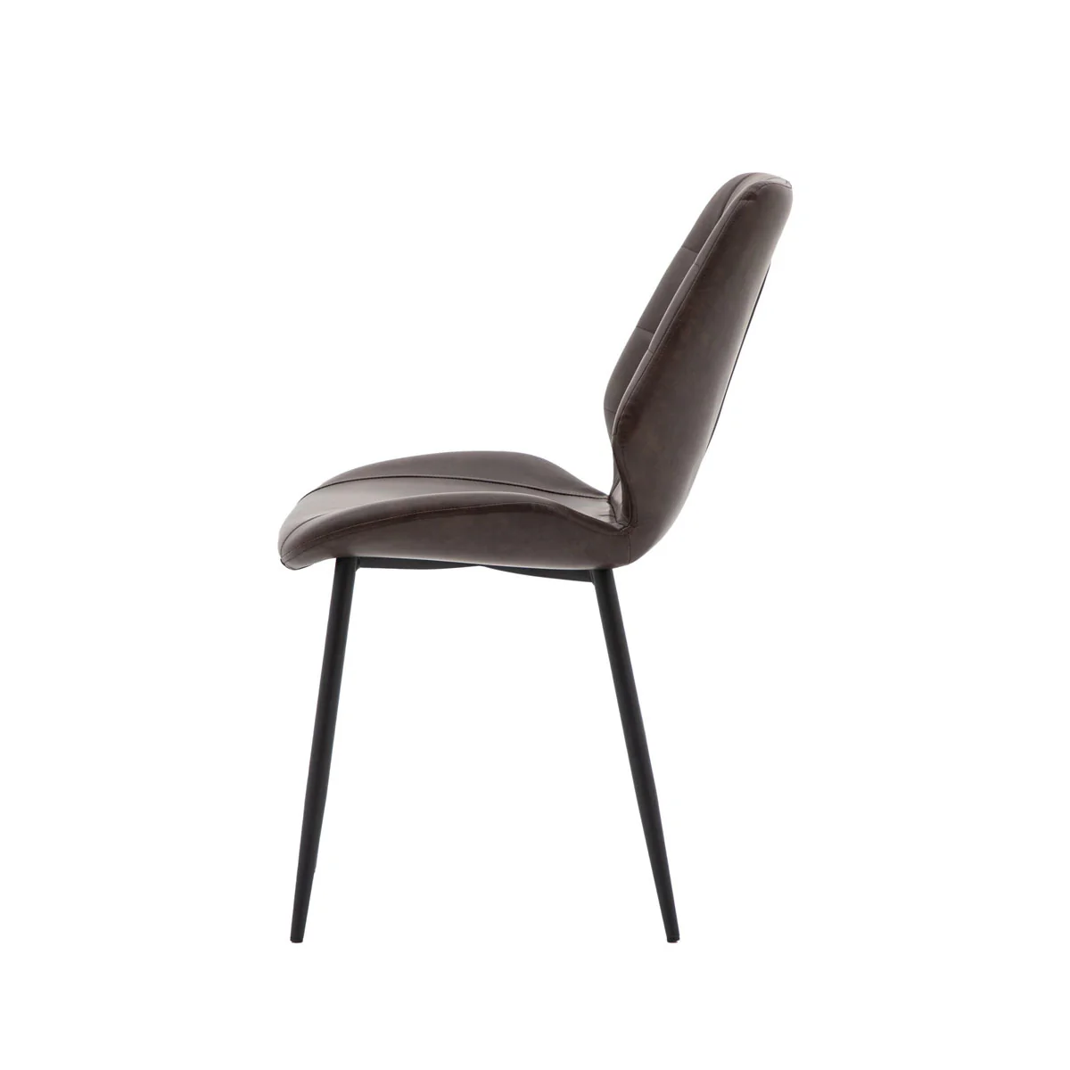 Gallery Direct Manford Dining Chair Brown (2pk) - Image 3