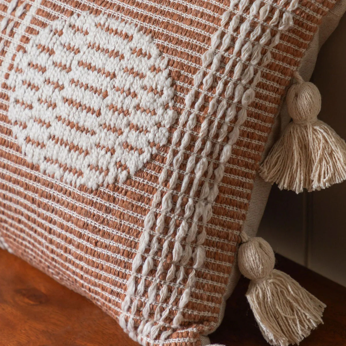 Gallery Direct Maputo Pet Tassel Cushion - Image 3
