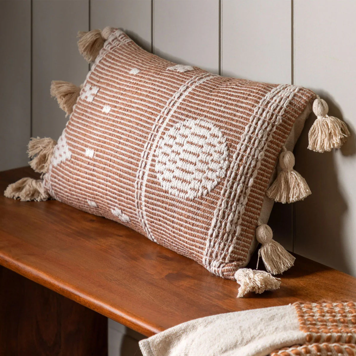 Gallery Direct Maputo Pet Tassel Cushion - Image 4