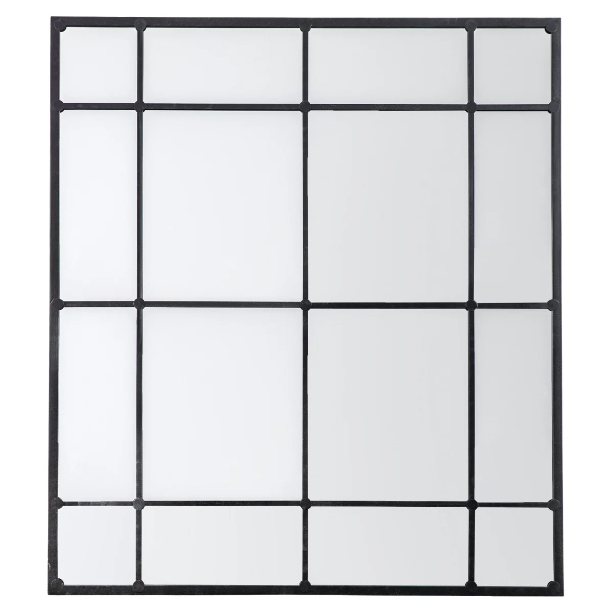 Gallery Direct Margate Mirror Black 1330x25x1500mm