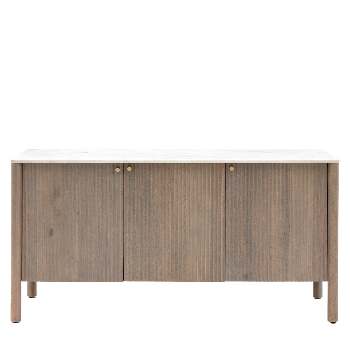 Gallery Direct Marmo 3 Door Sideboard 1516x450x750mm