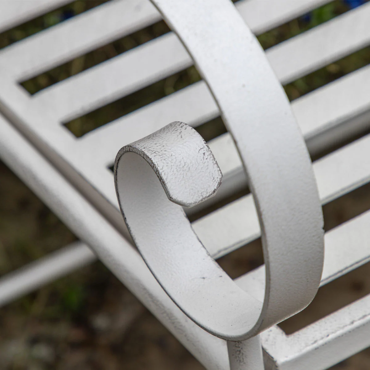 Gallery Direct Matera Outdoor Bench Vanilla - Image 3