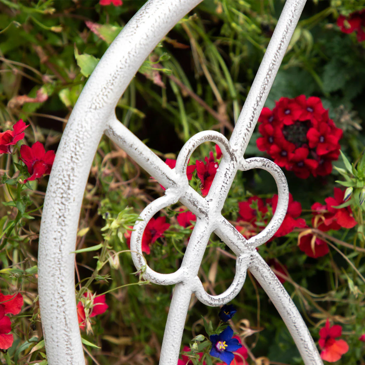 Gallery Direct Matera Outdoor Bench Vanilla - Image 4